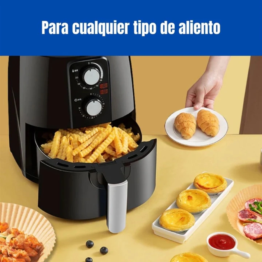 Miniatura 3 de Papel Para Air Fryer 100 Und